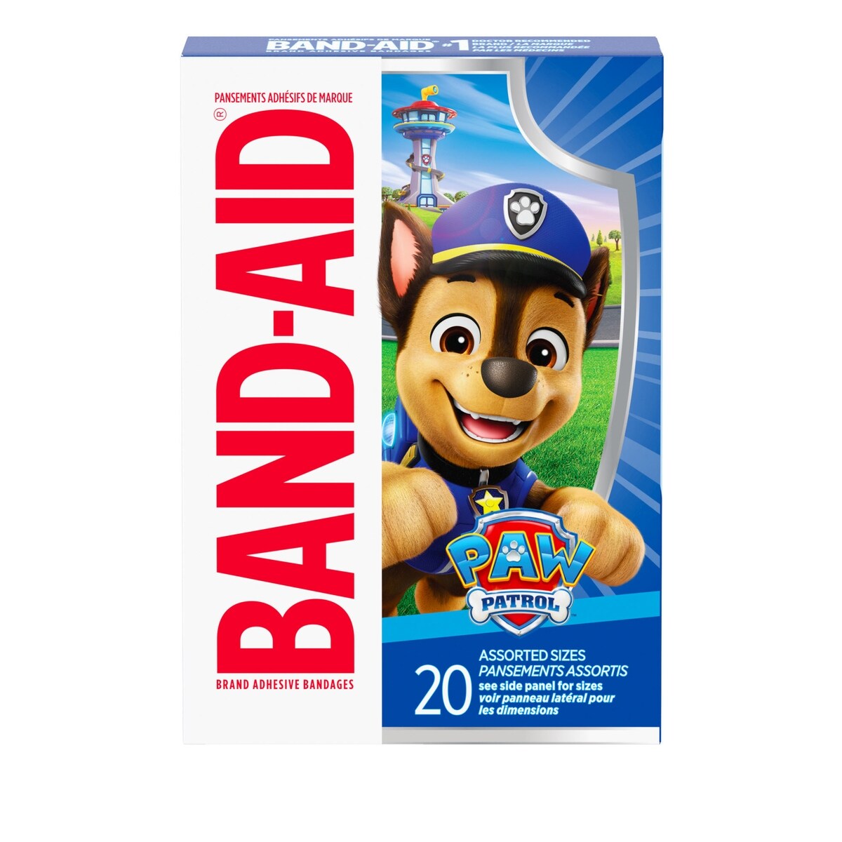 Pansements adhésifs pour enfants, Nickelodeon Paw Patrol