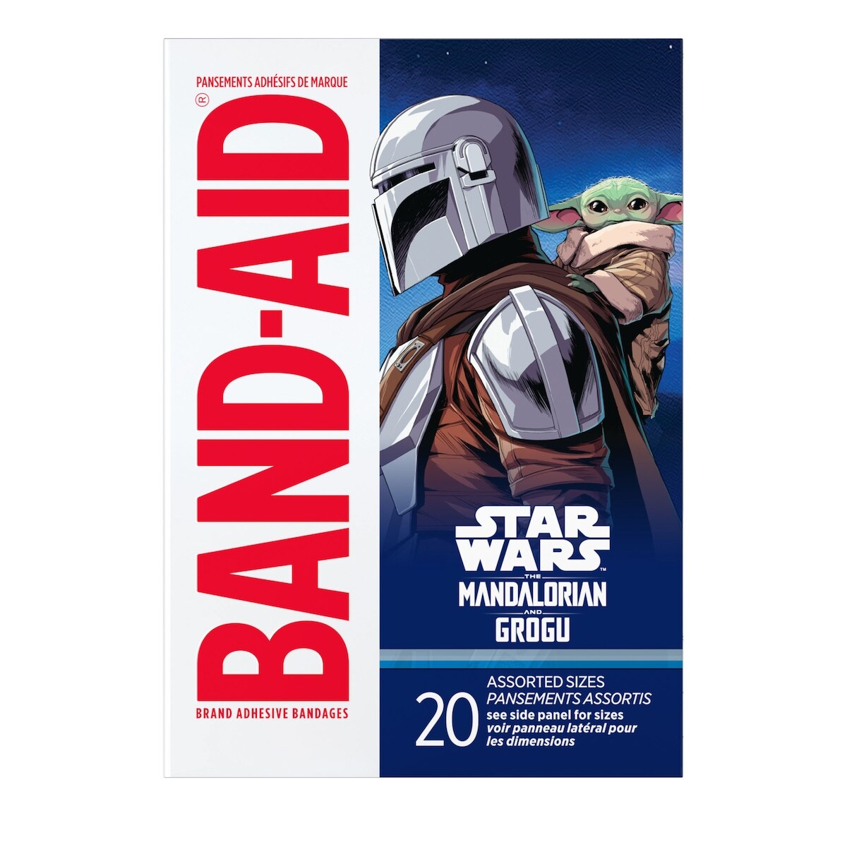Pansements adhésifs pour enfants, Star Wars The Mandalorian