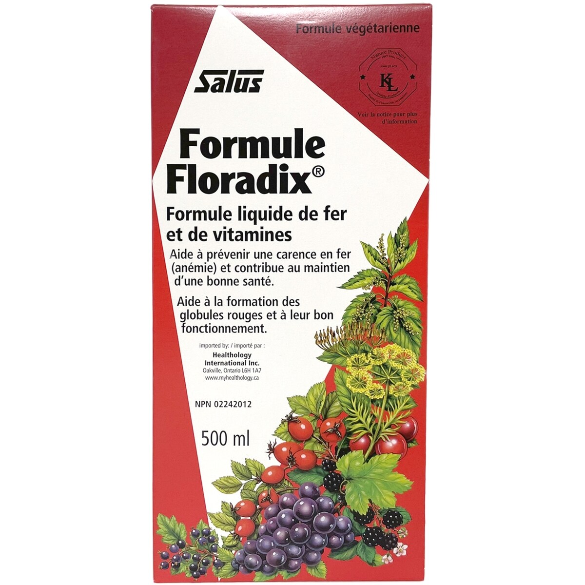 Floradix liquide de fer