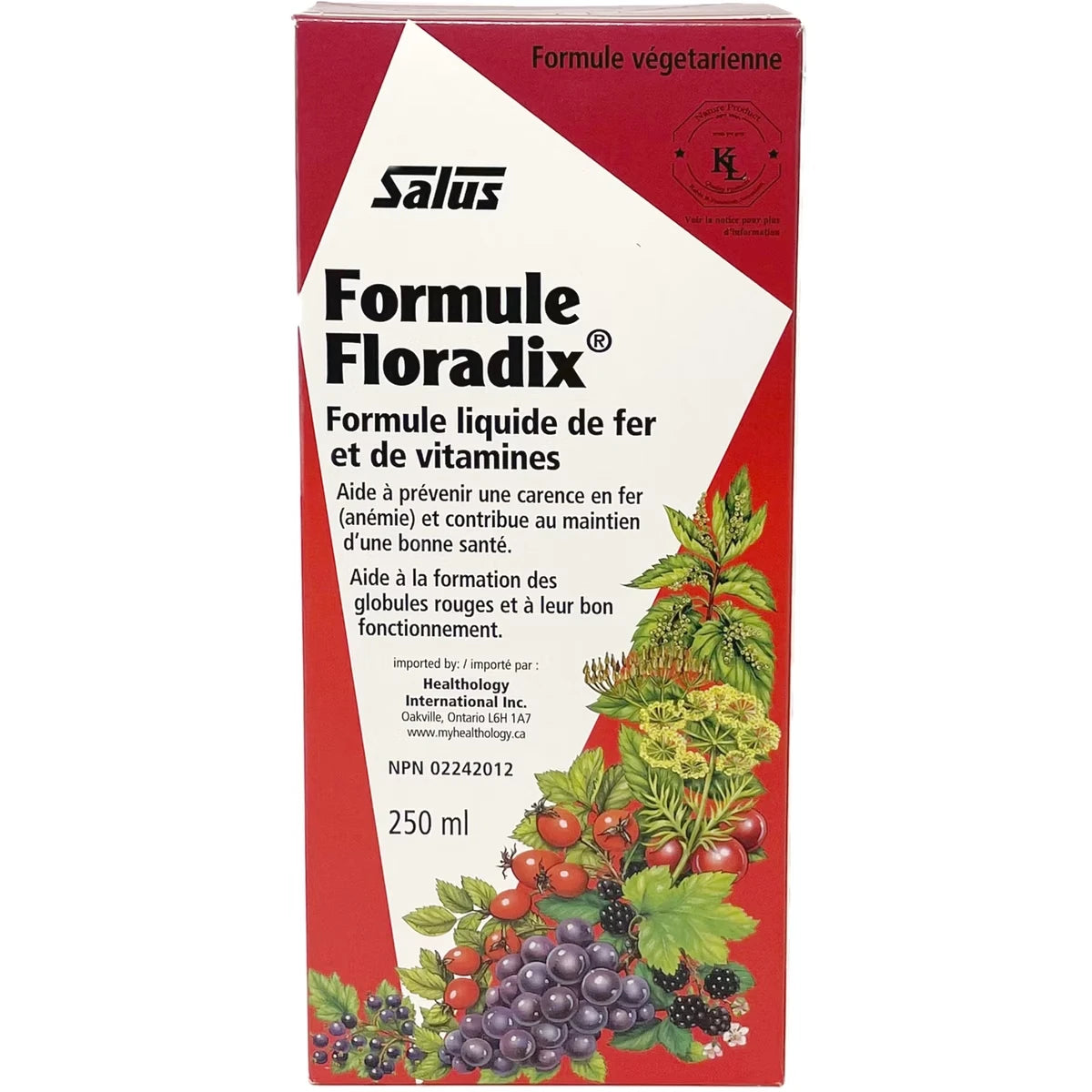 Floradix liquide de fer