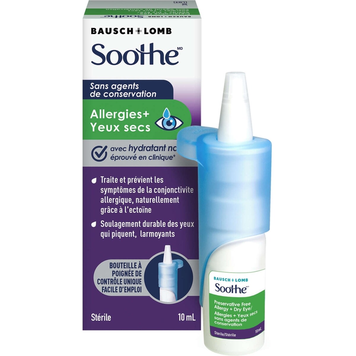 md Sans Agents De Conservation Allegies + Yeux Secs Multidose