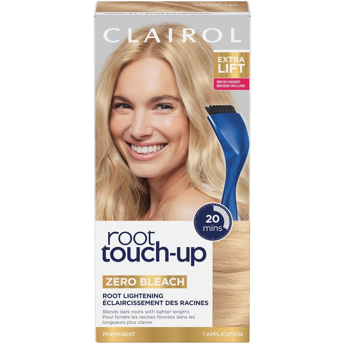Coloration permanente Root Touch-Up, Couvre le gris, Couleur d'aspect naturel supérieur