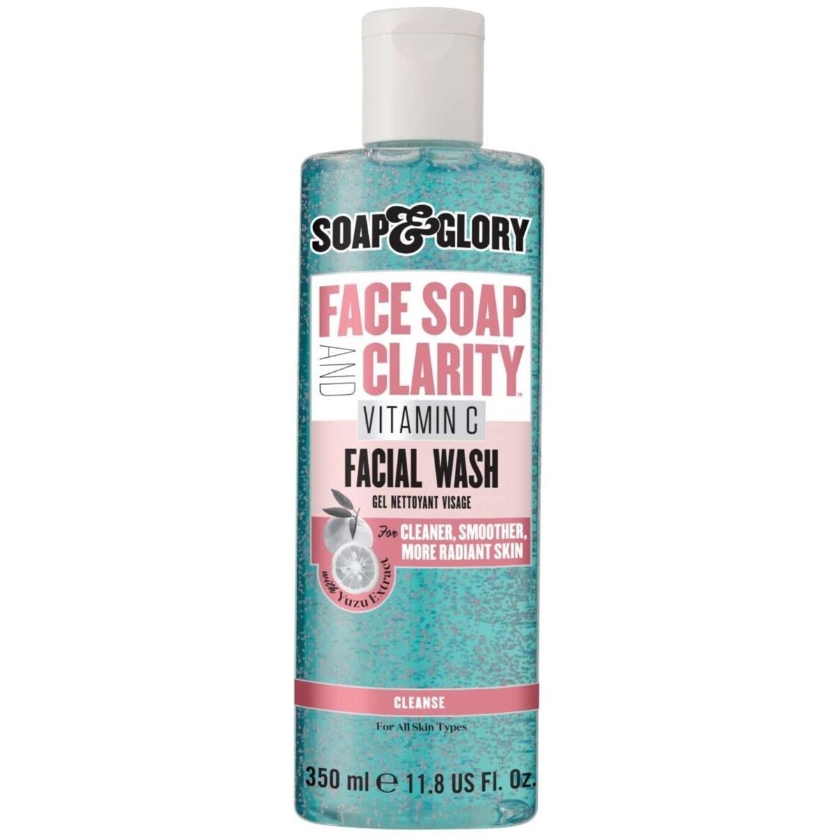 Face Soap & Clarity Nettoyant quotidien 3 en 1 pour le visage à la vitamine C
