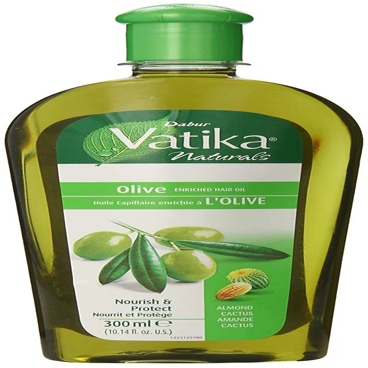 Vatika Huile Aux Cheveux Enrichie D'Olive