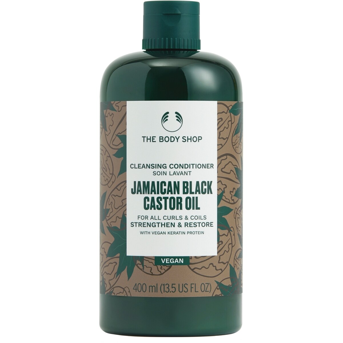 Après-shampooing à l'huile de ricin noir de la Jamaïque pour les cheveux bouclés