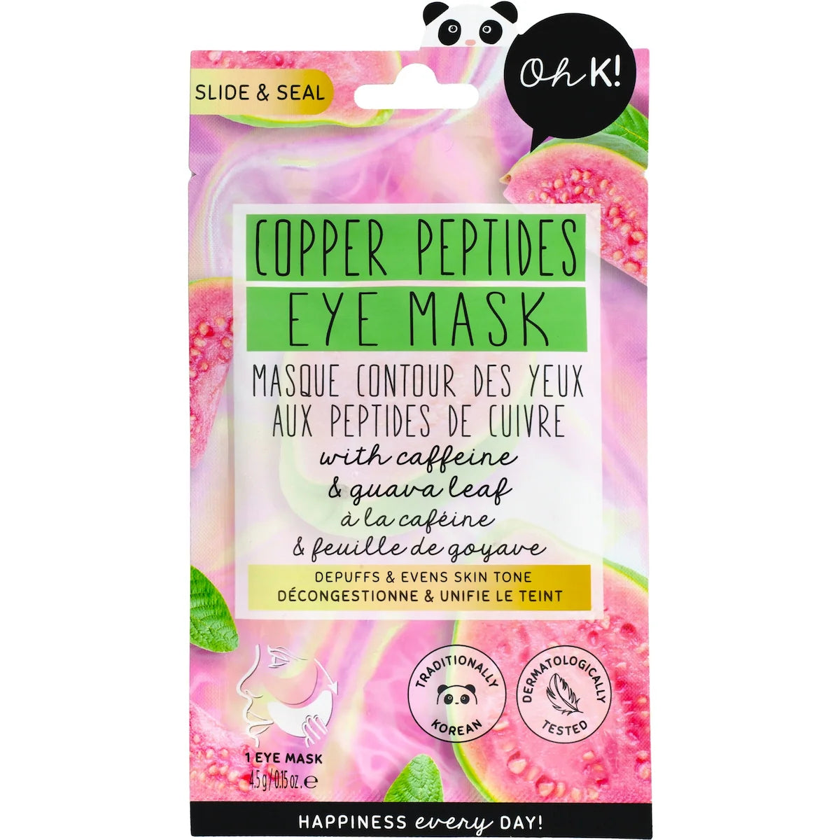 Copper Peptides Slide & Seal Eye Mask