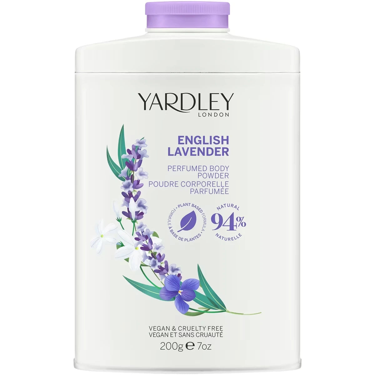 English Lavender Poudre Corporelle Parfumée