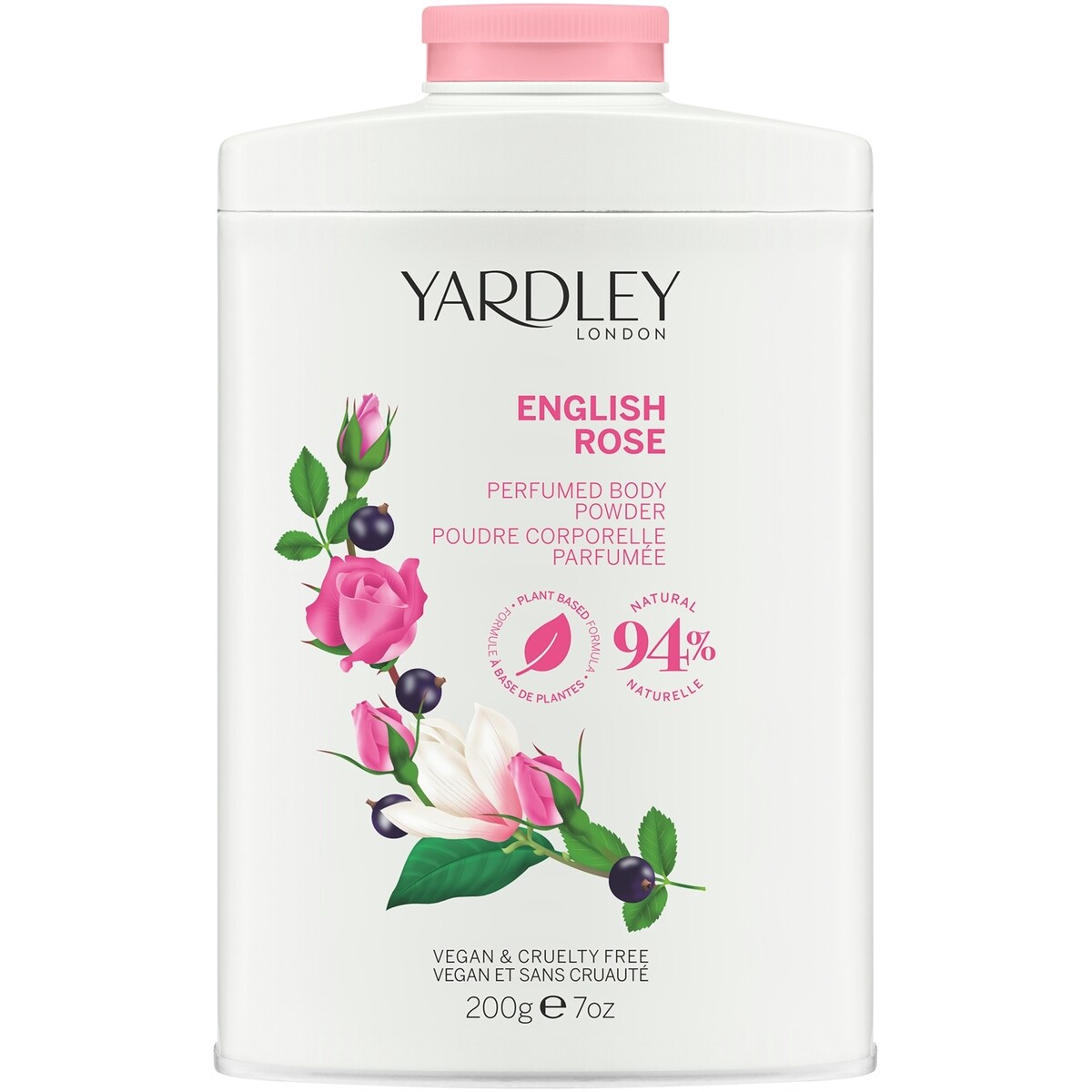 English Rose Poudre Corporelle Parfumée