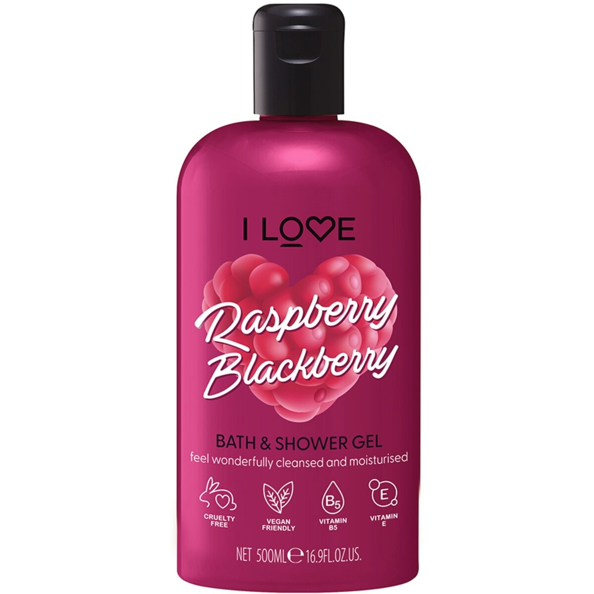 Gel pour bain et douche Framboise Noire