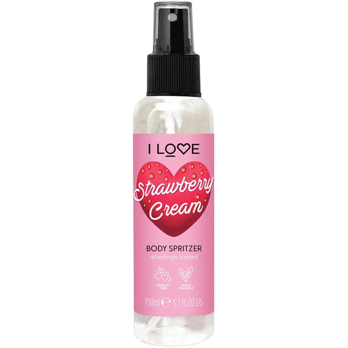 jet corporel Crème de Fraise