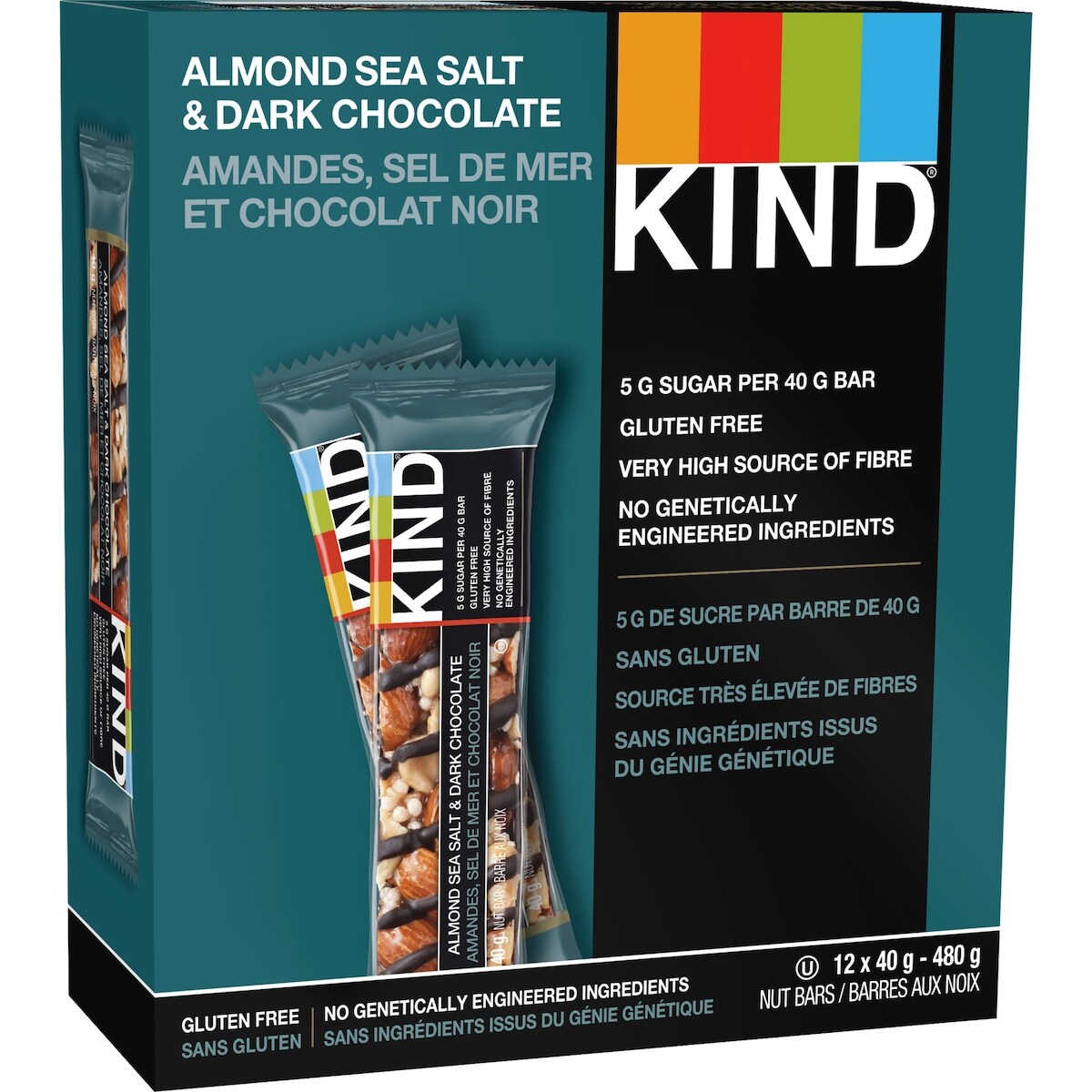 Amandes, Sel de Mer et Chocolat Noir