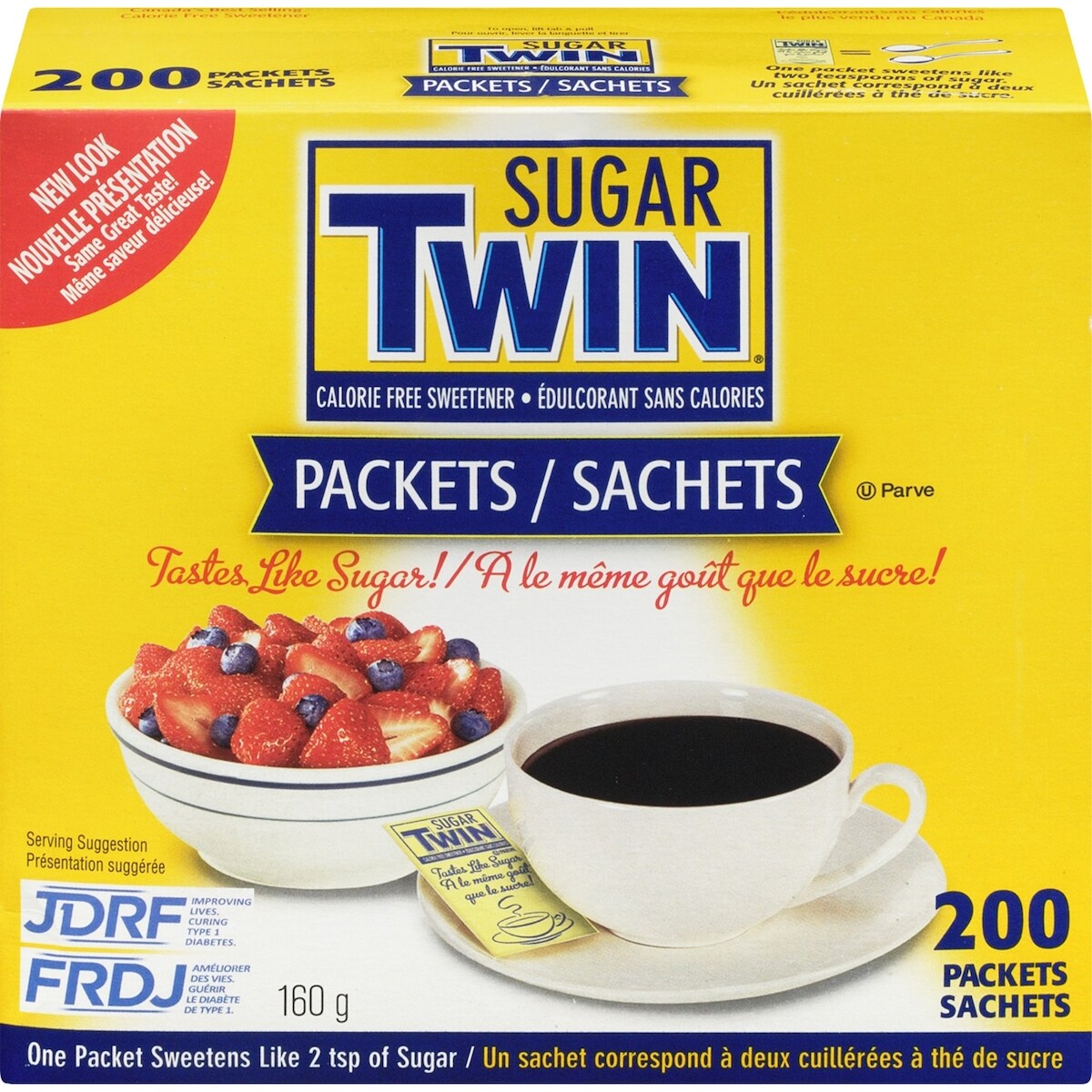 Édulcorant en sachets