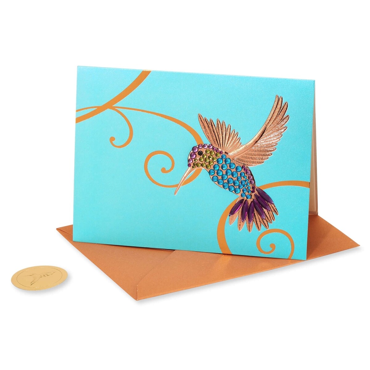 Carte sans texte (Colibri serti)