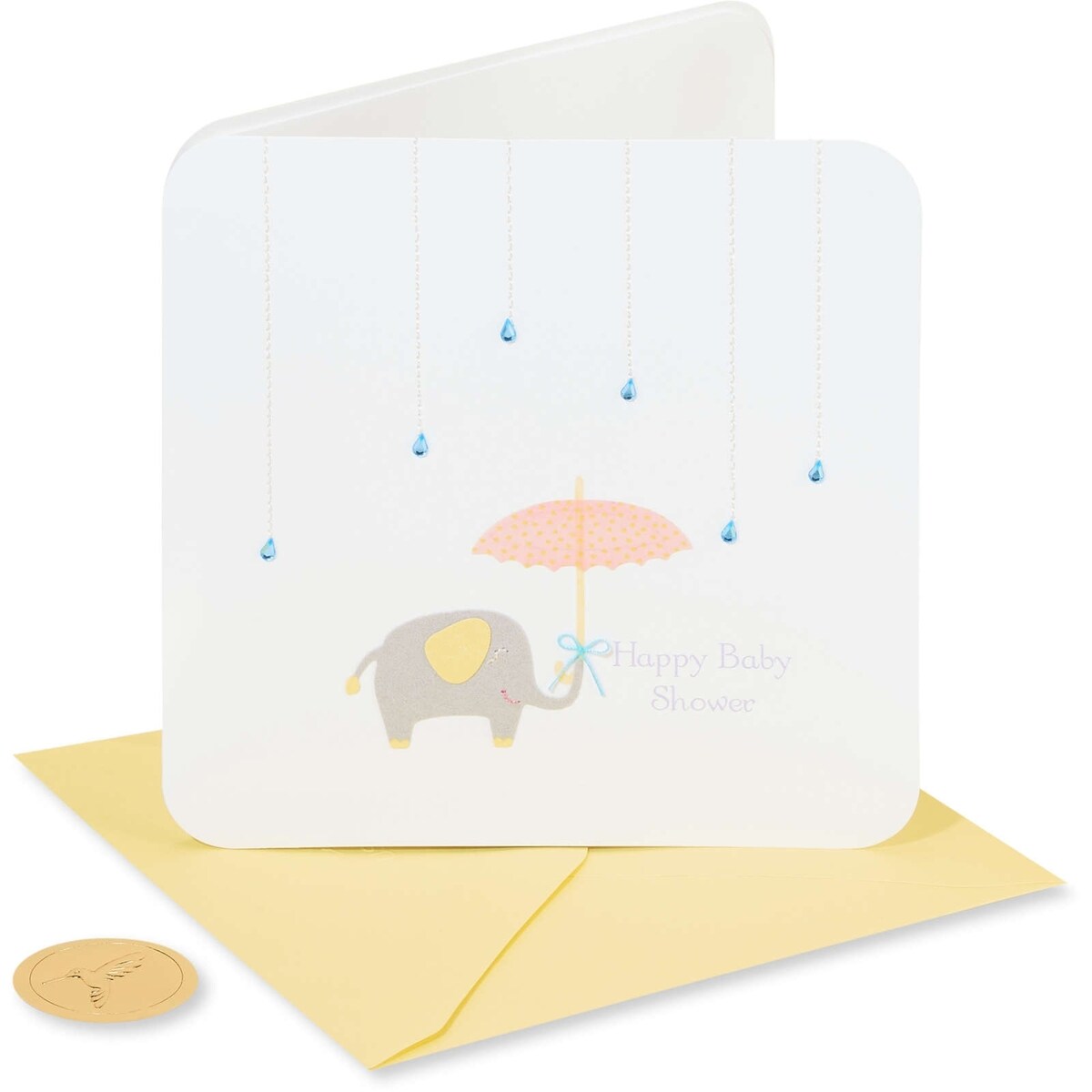 Carte de shower pour bébé (Abondance de bons vœux)