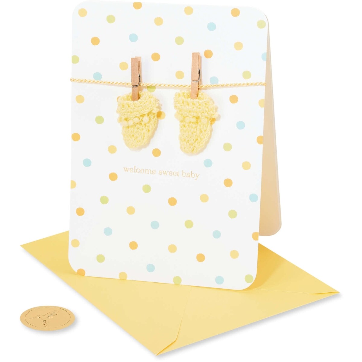 Carte de shower pour bébé (Bienvenue)