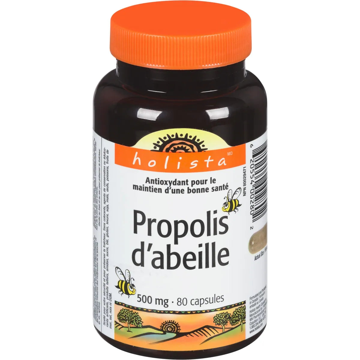 Propolis d’abeille 500 mg