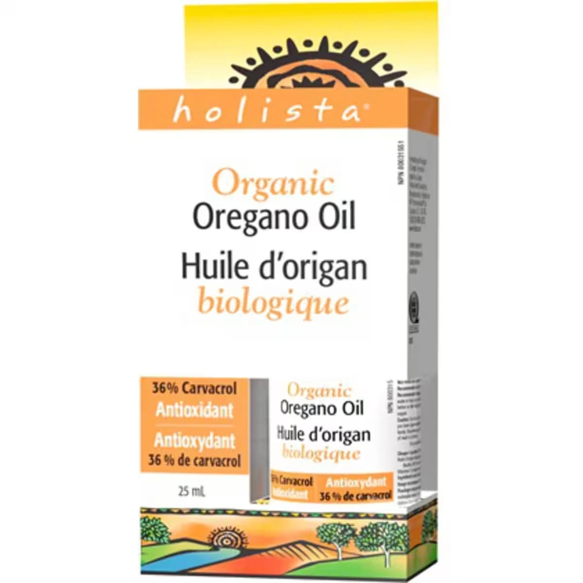 Huile d’origan biologique 36 % de carvacrol