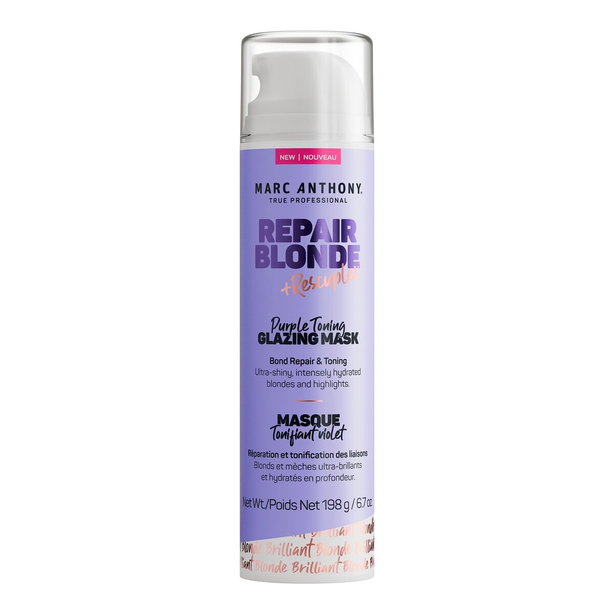 Masque Tonifiant Violet, Repair Blonde Rescueplex, 6.7oz