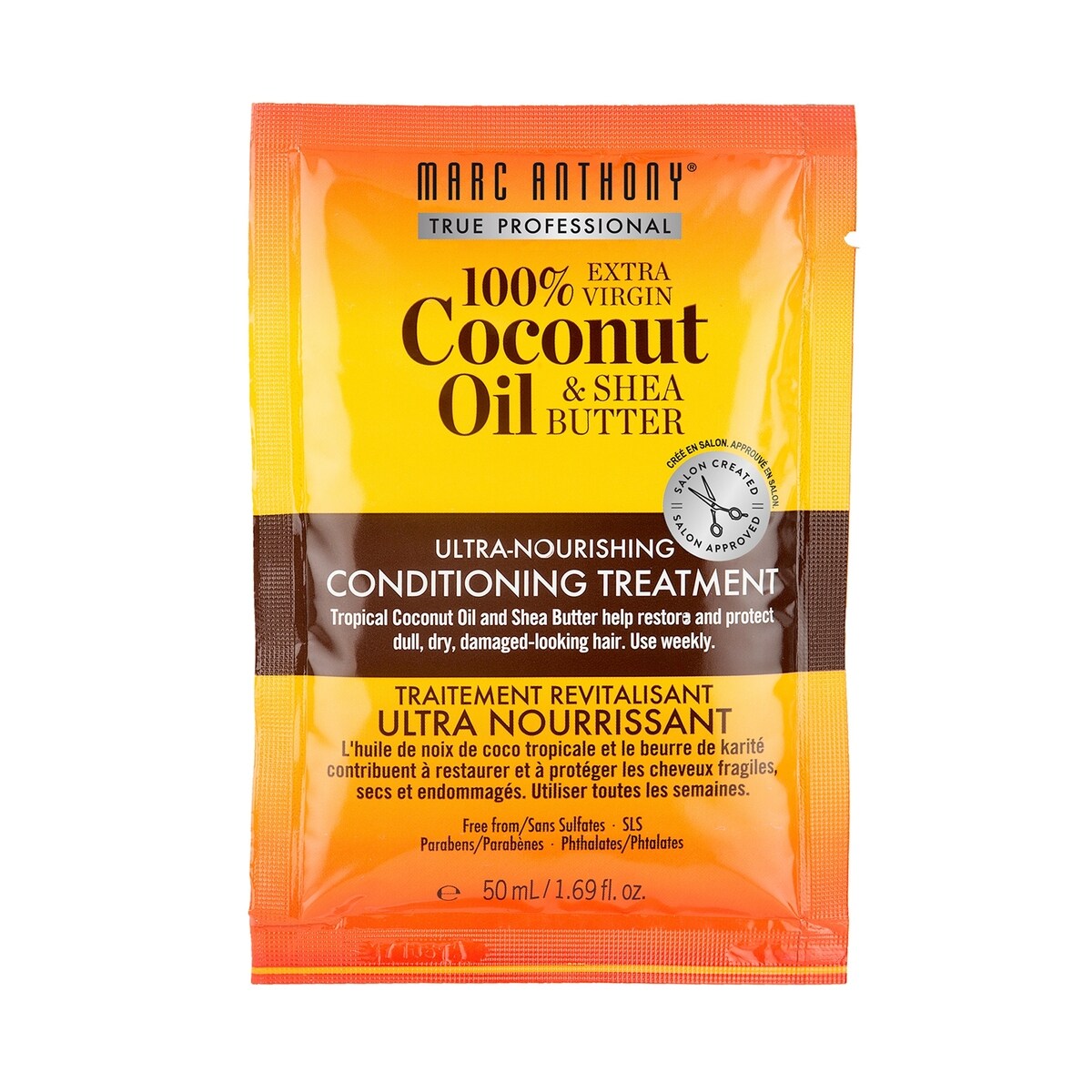 Coconut Oil & Shea Butter Hydrating Weekly Conditioning Packet