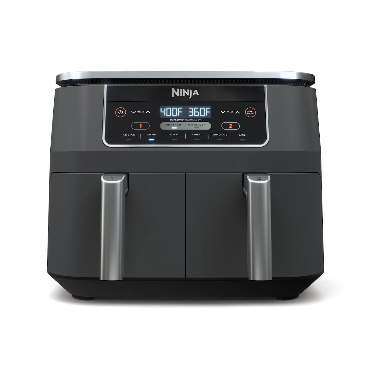 Foodi 6-en-1 7,5 l Friteuse à convection à 2 paniers avec technologie DualZone