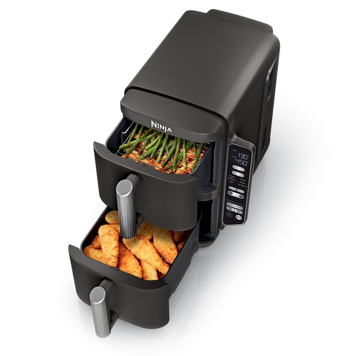 Friteuse à air double panier doublestack