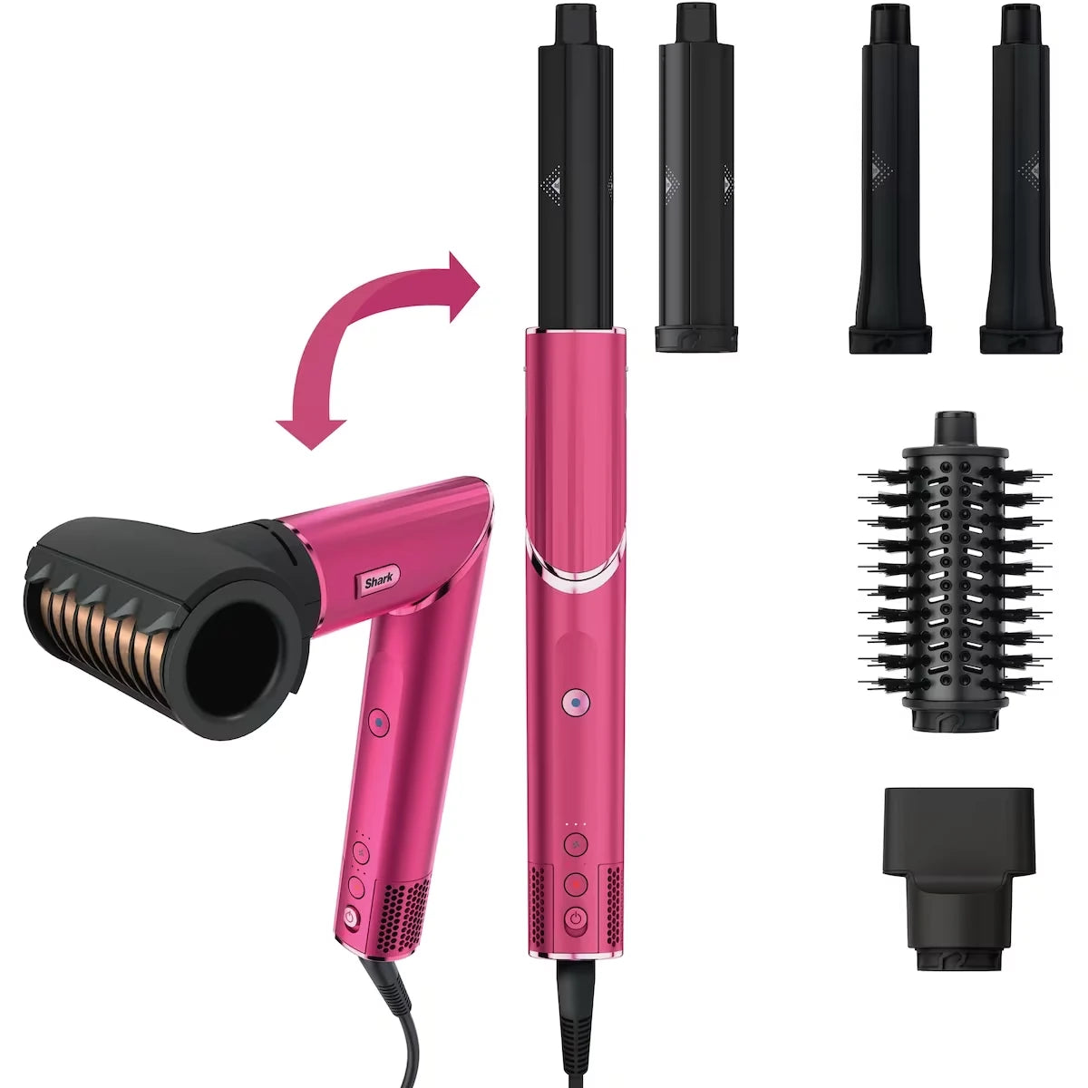 FlexStyle Pro Curls rose de