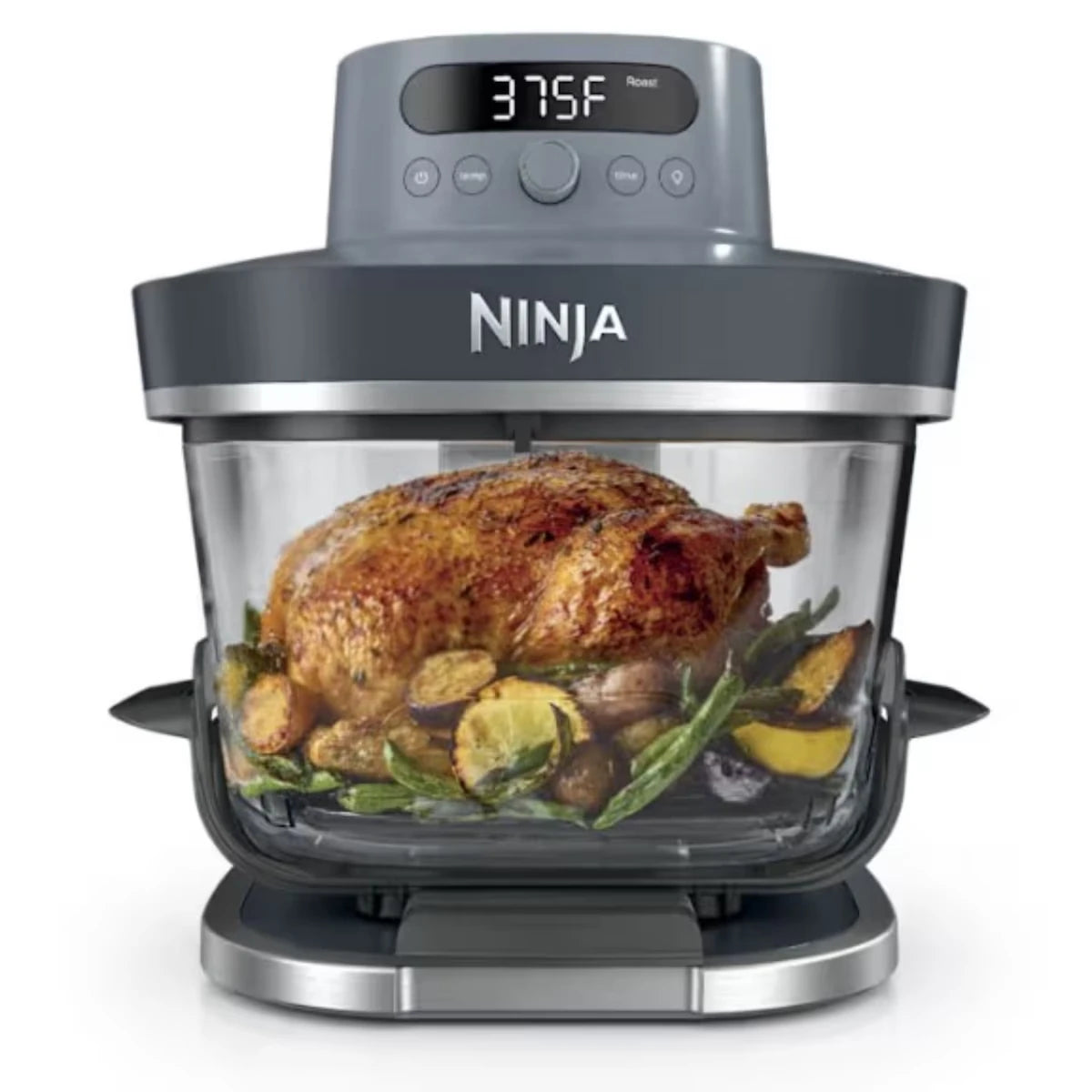 Crispi Pro 6 en 1 Friteuse à Air avec Verre pour Évier, Cyberspace