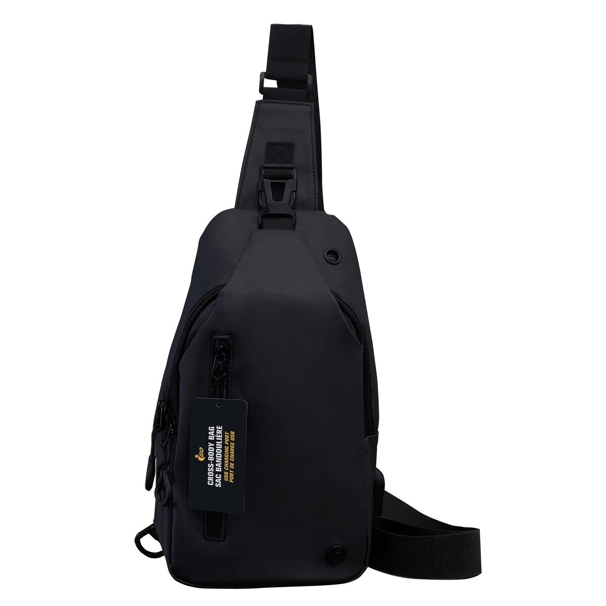 Sac bandoulière avec port de chargement USB