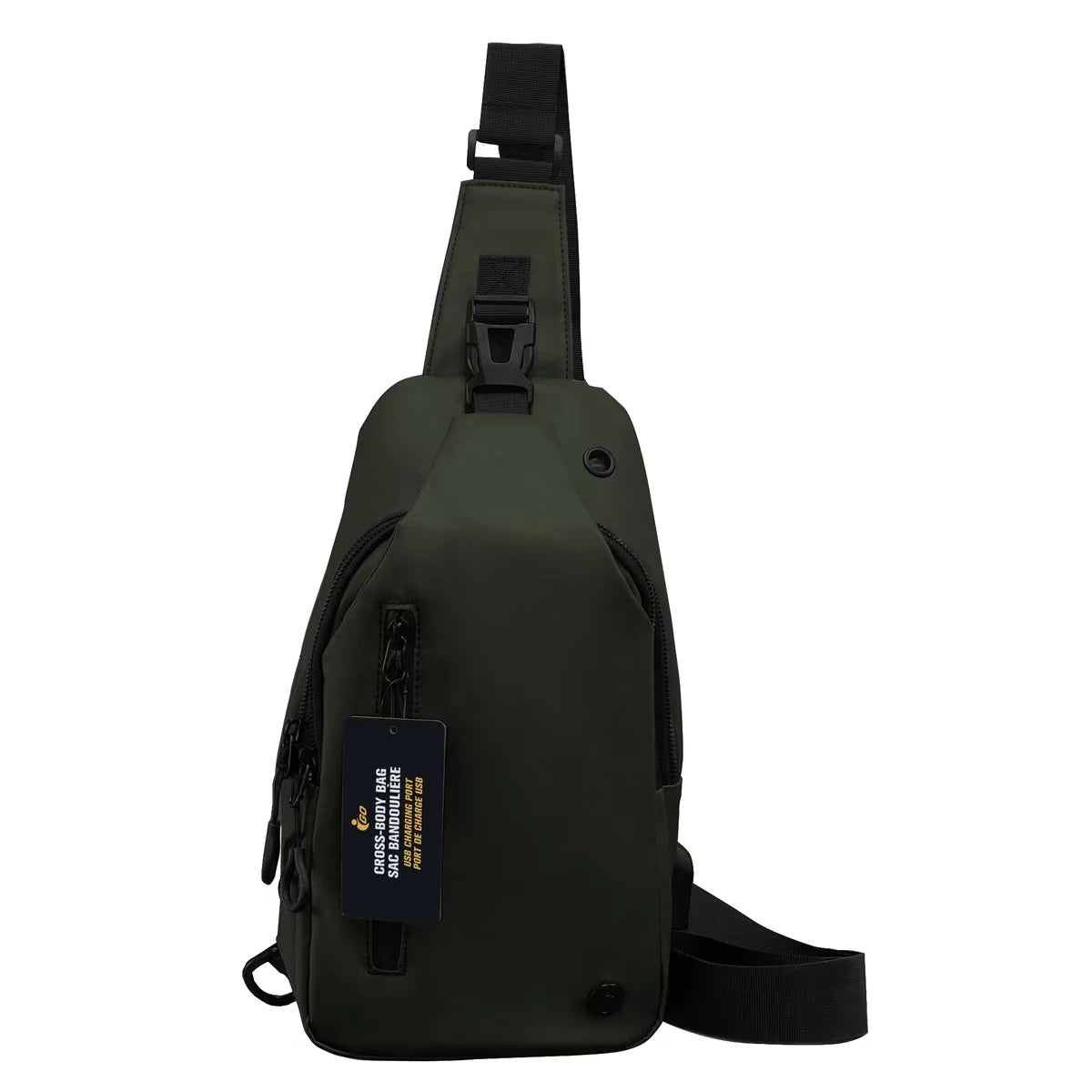 Sac bandoulière avec port de chargement USB