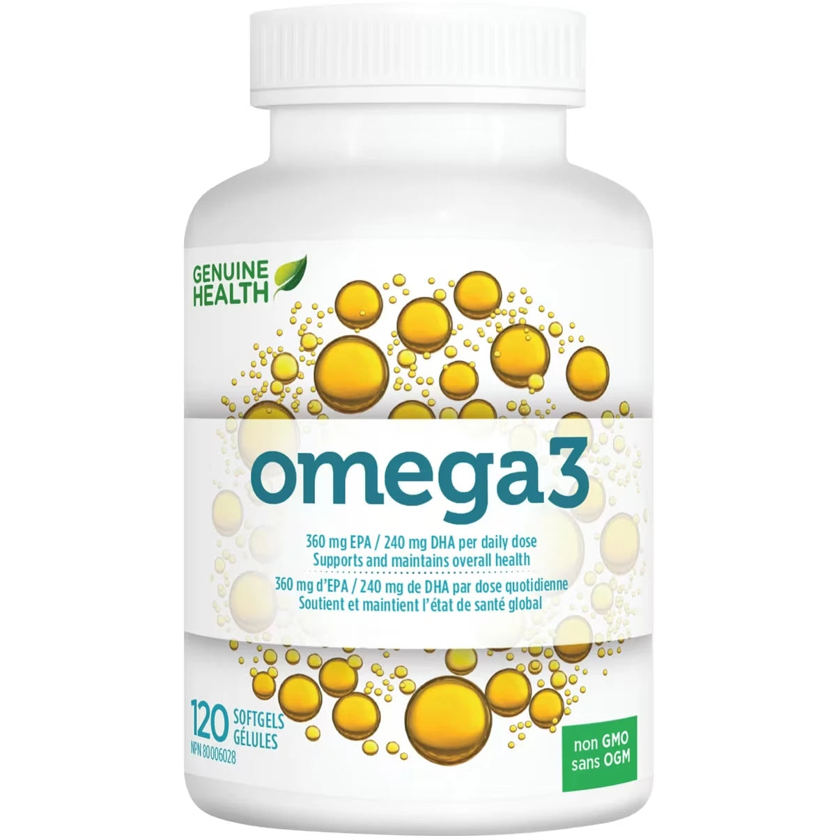 omega3+, supplément d'huile de poisson