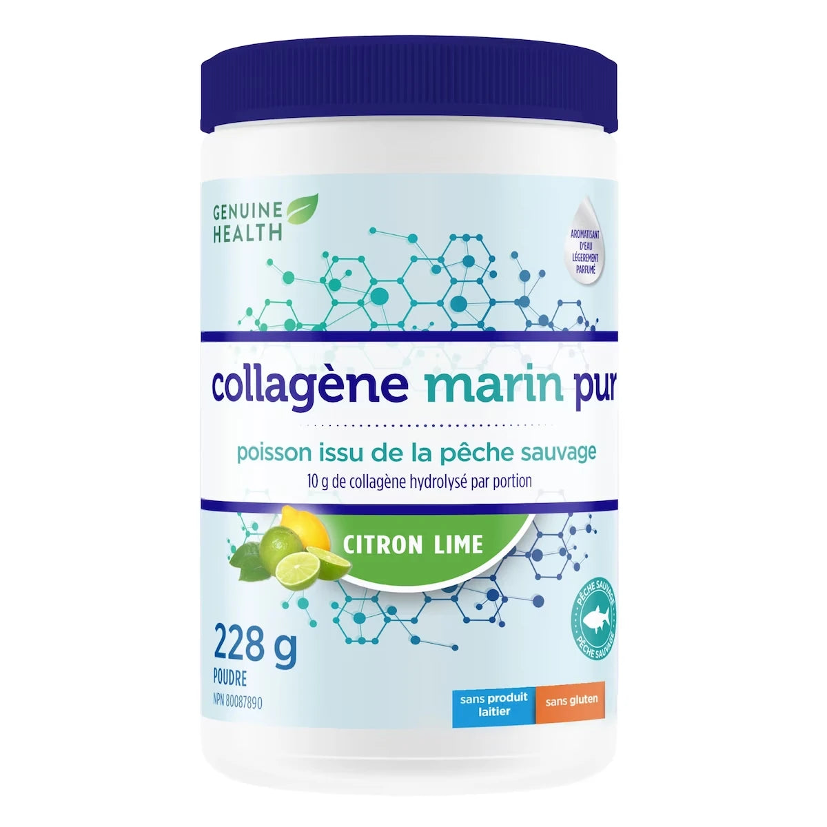 collagene marin pur citron lime