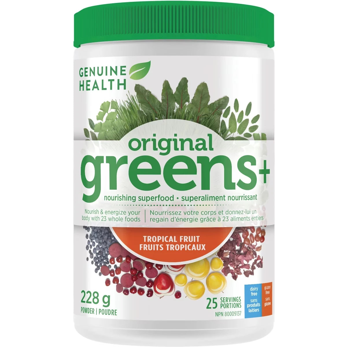 greens+ original fruits tropicaux