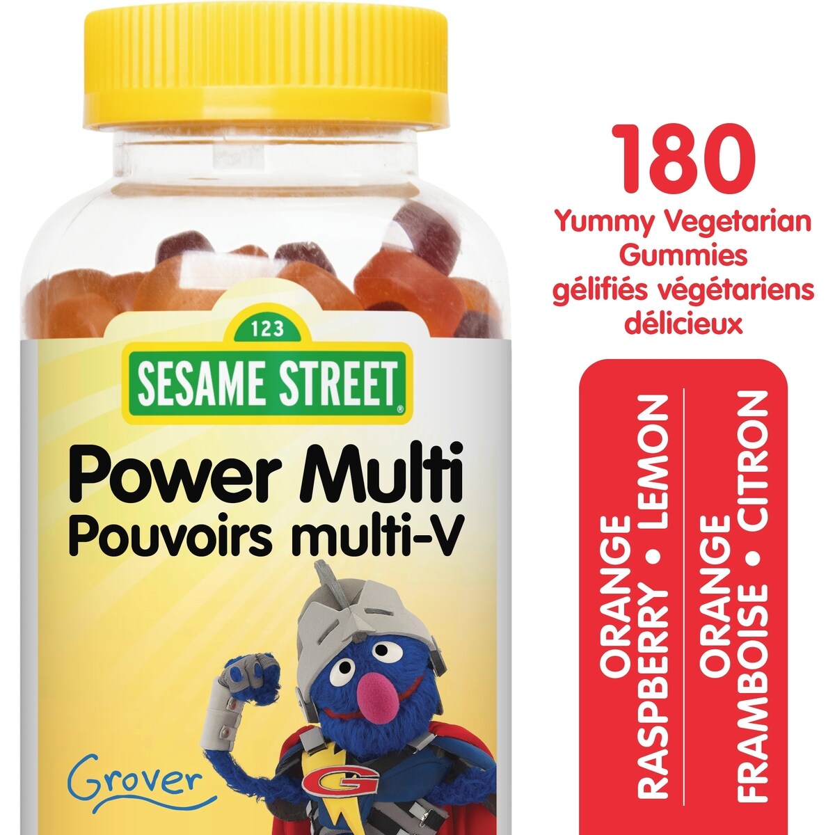 Incroyable Pouvoirs multi-V orange • frambroise • citron
