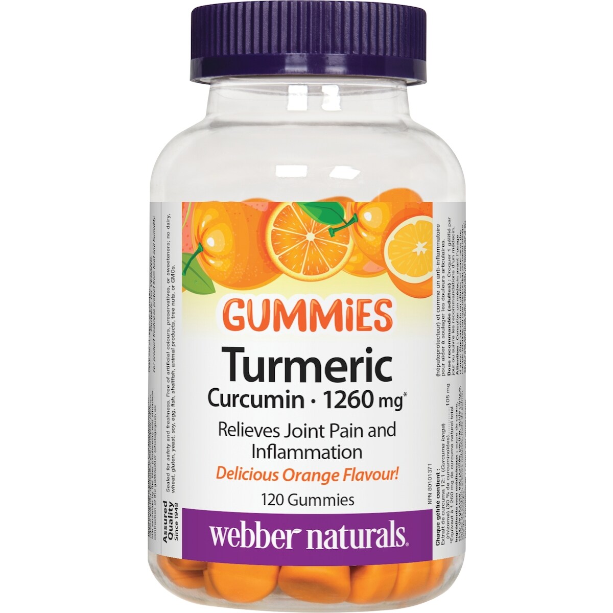Curcumine de Curcuma 1 260 mg orange