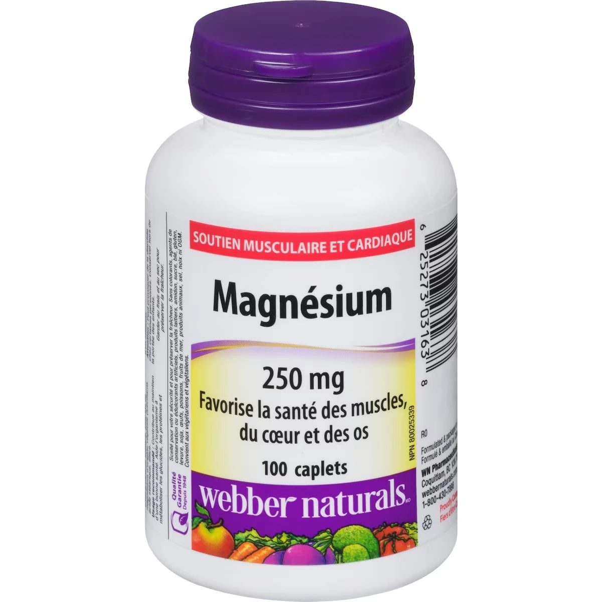 Magnésium 250 mg