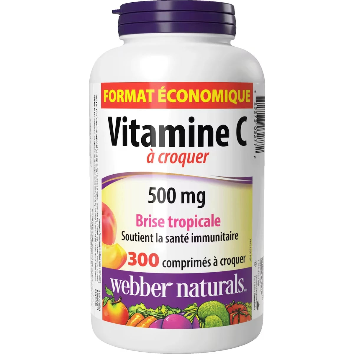 Vitamine C à croquer brise tropicale