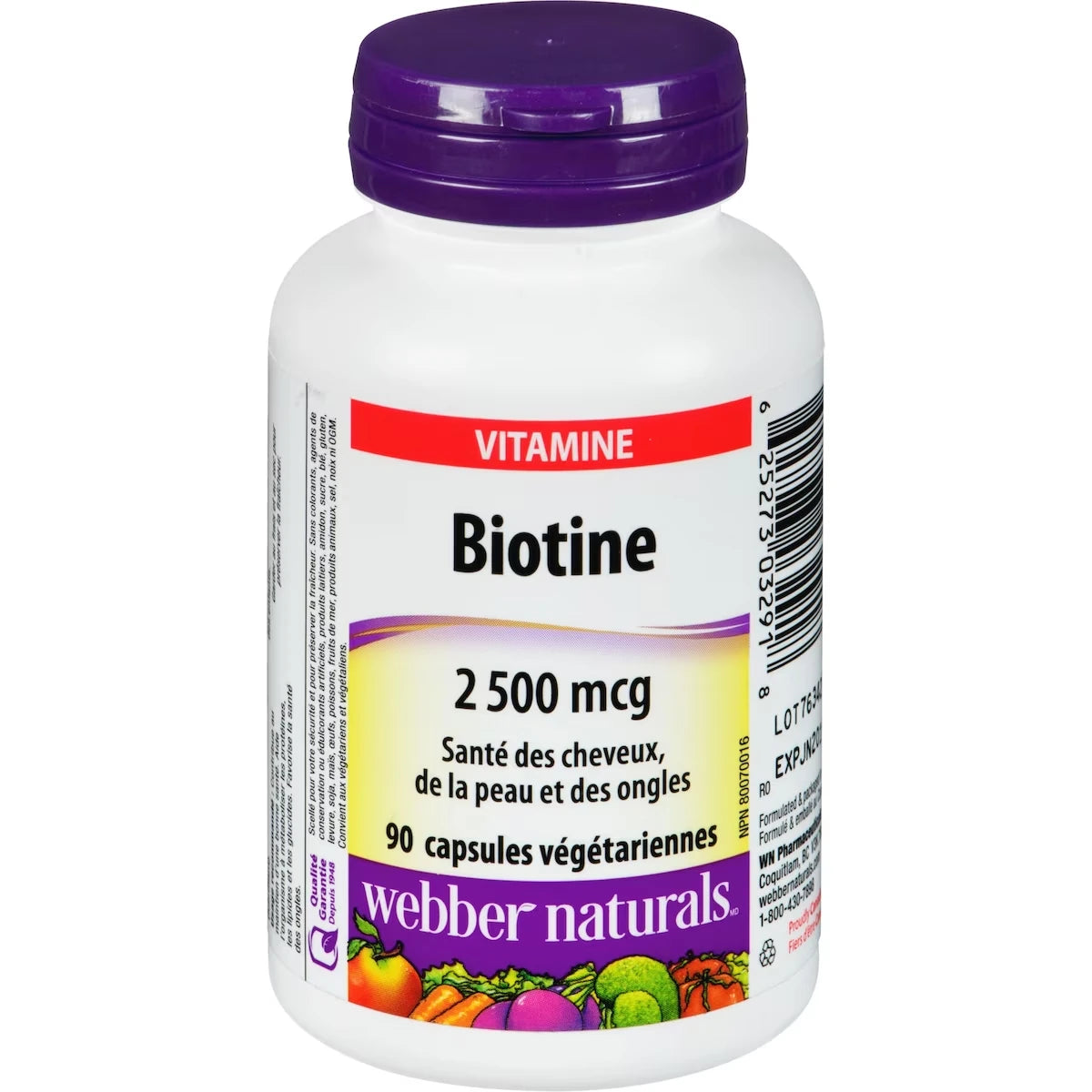 Biotine 2 500 mcg