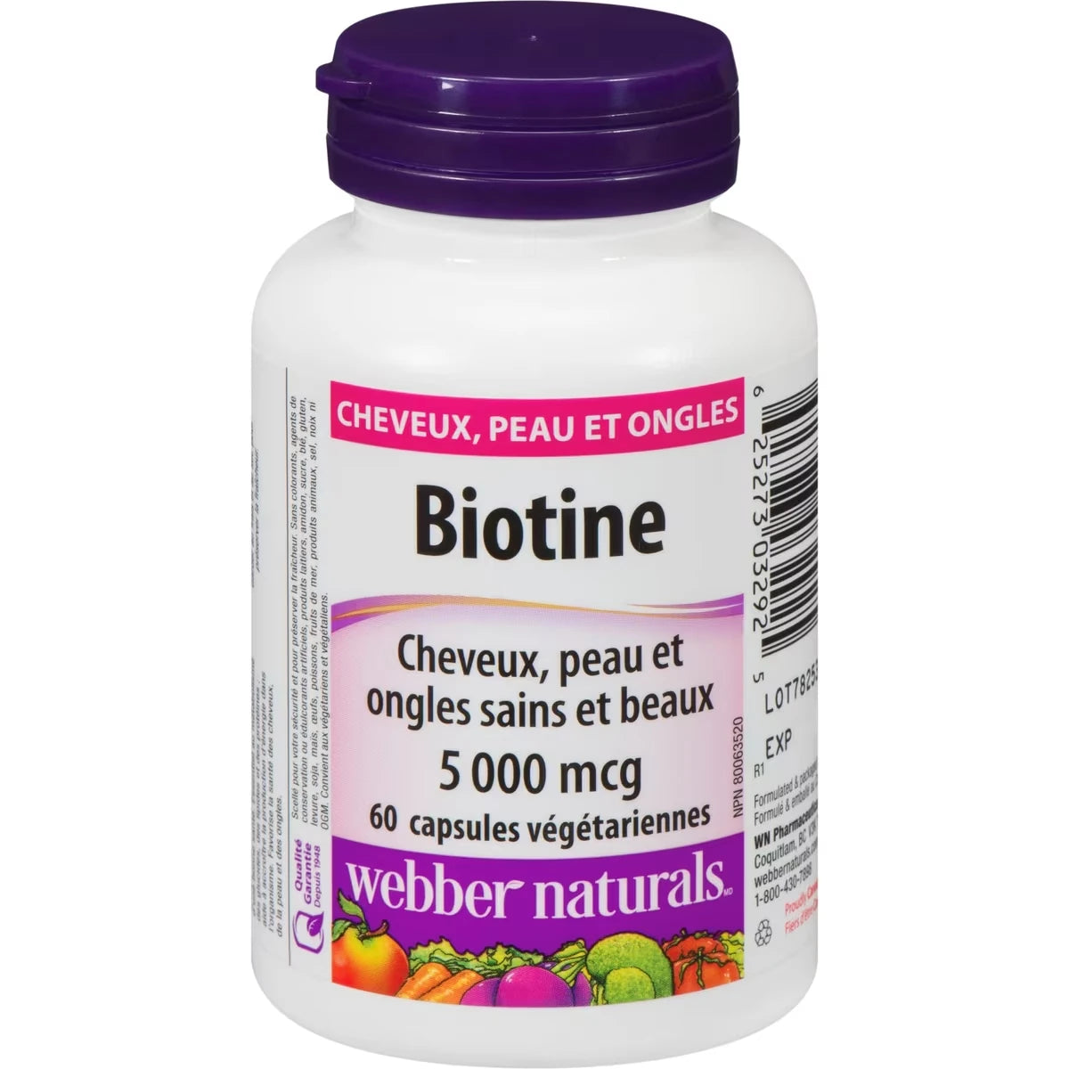 Biotine 5 000 mcg