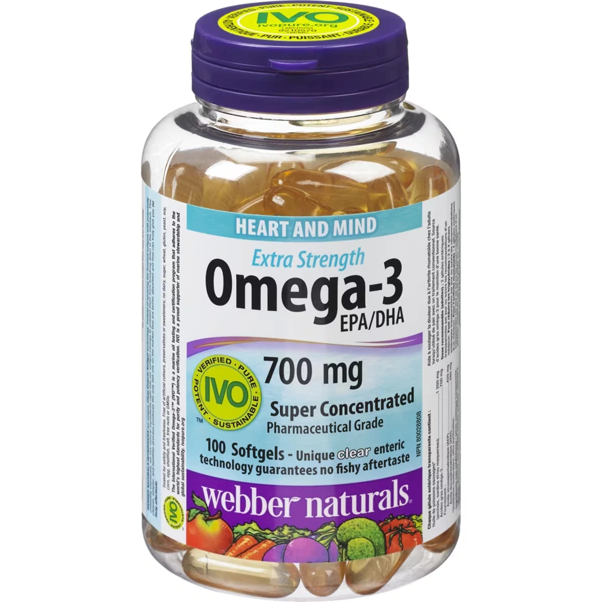Oméga-3 Ultra-fort 700 mg AEP/ADH