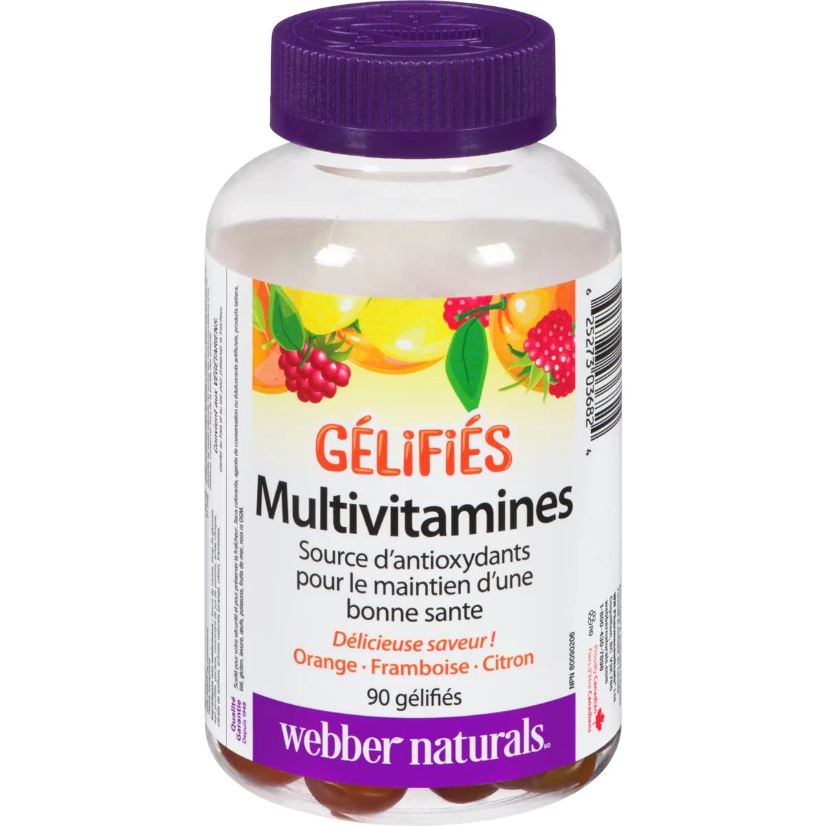 Multivitamine  orange · framboise · citron