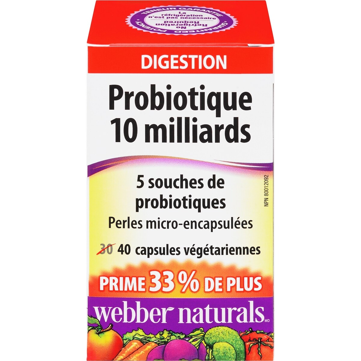 Probiotique 10 milliards