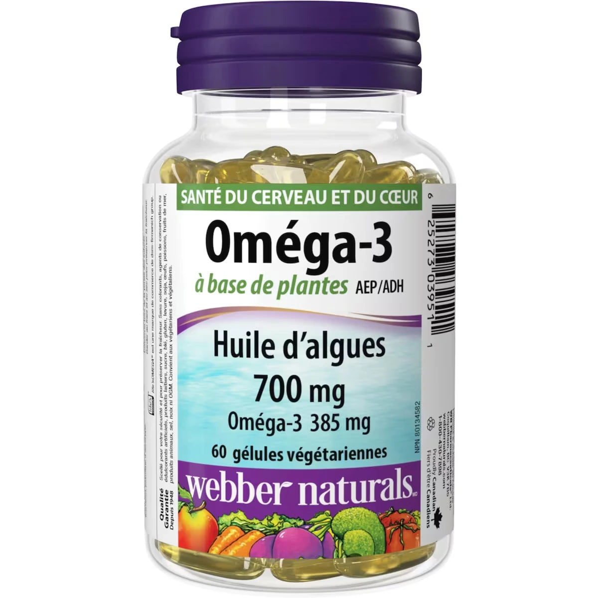 Oméga-3 à base de plantes