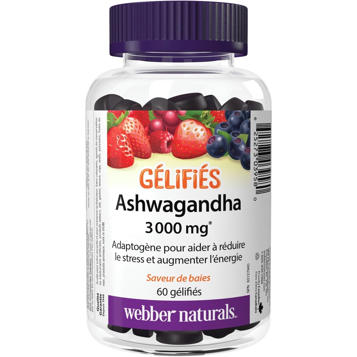 Ashwagandha Gélifiés  baies