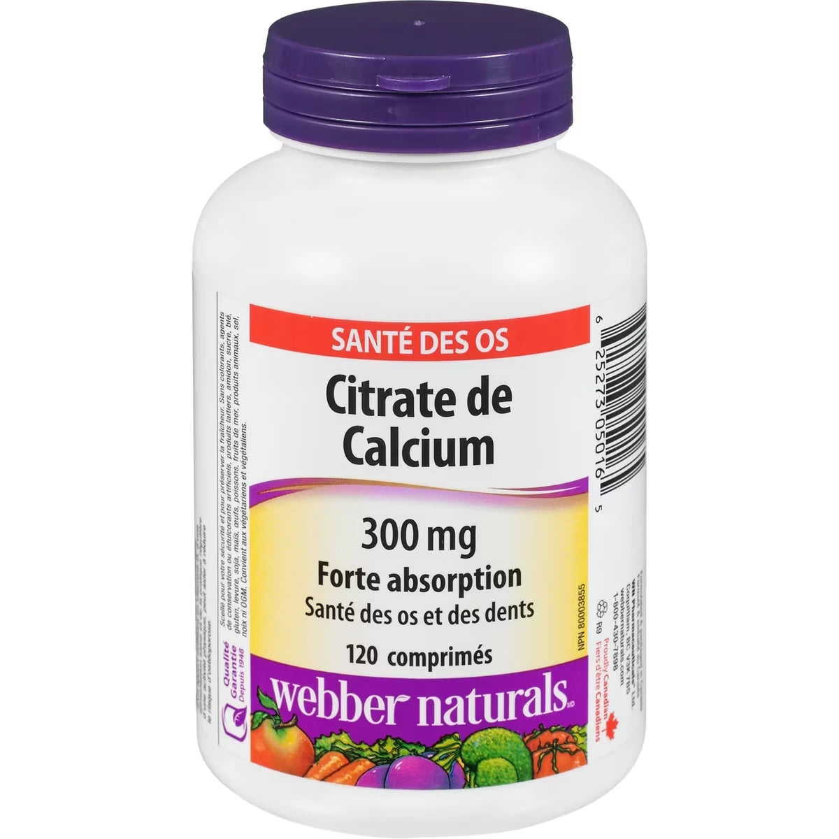 Citrate de Calcium Forte absorption 300 mg