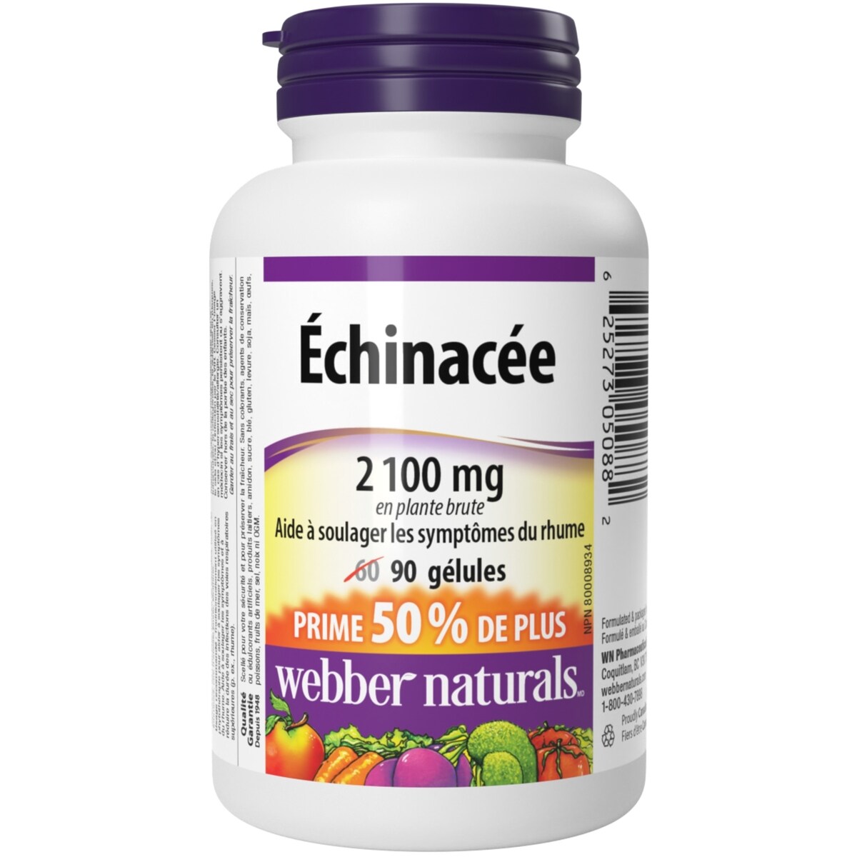 Échinacée 2 100 mg
