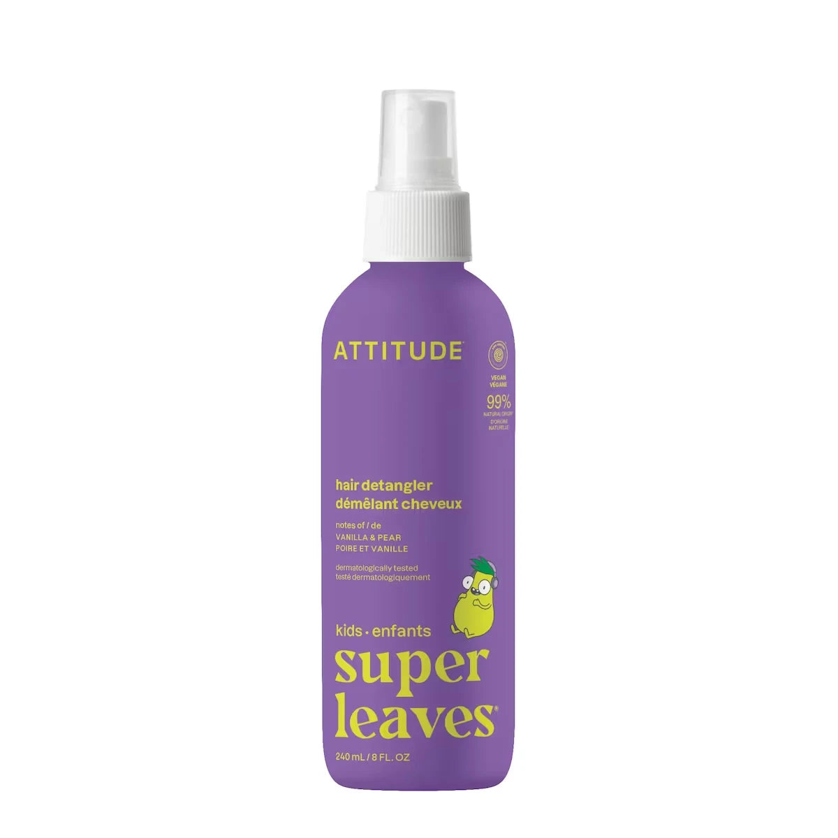 démêlant  à cheveux Vanille et Poire