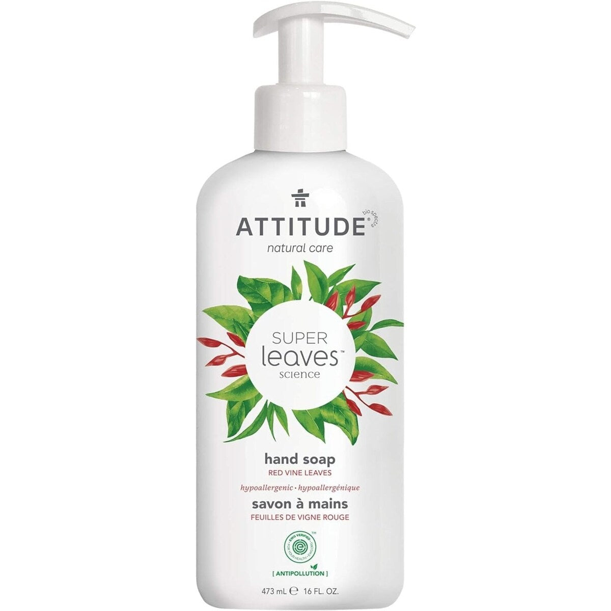 Super Leaves Savon pour mains - feuilles de vigne rouge