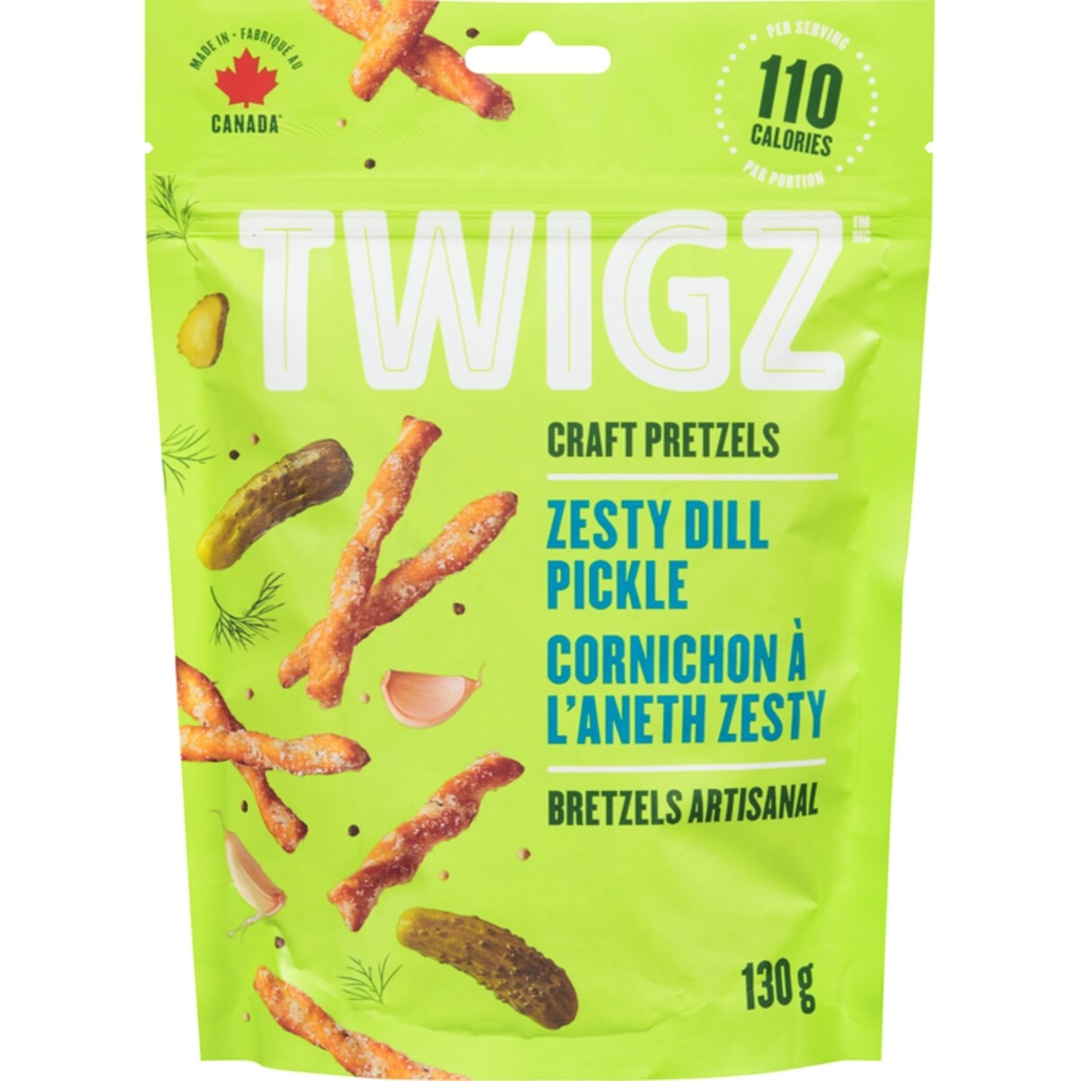 Cornichon À L'Aneth Zesty Bretzels Artisanal
