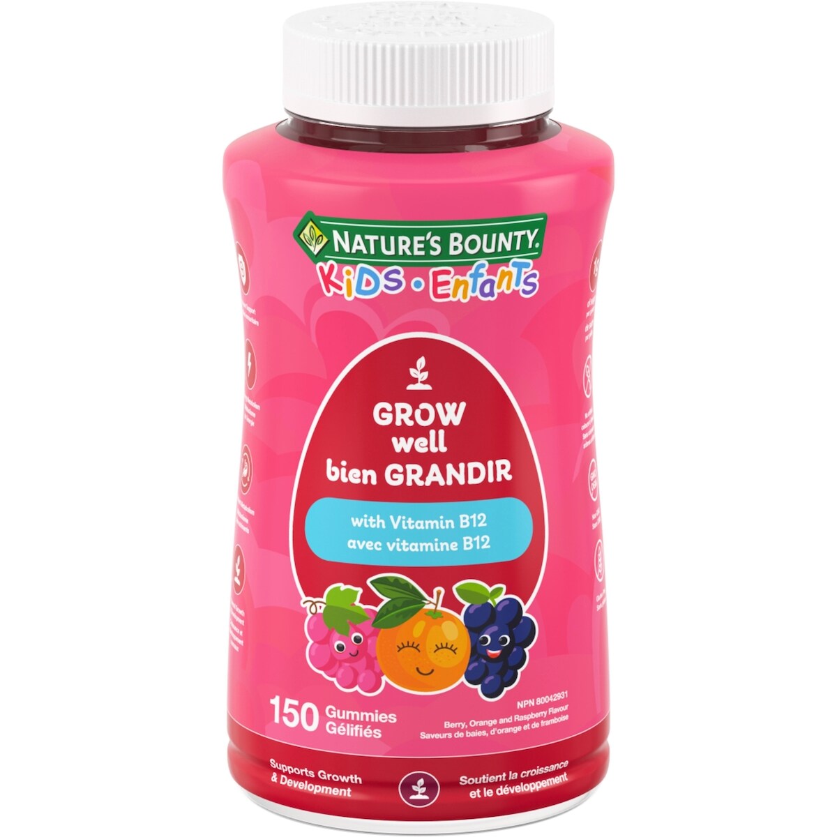 Bien grandir POUR ENFANTS avec vitamine B12