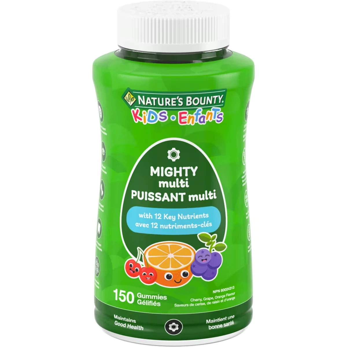 Multiv. Puissant Multi ENFANTS, 1 g de sucre par gélifié